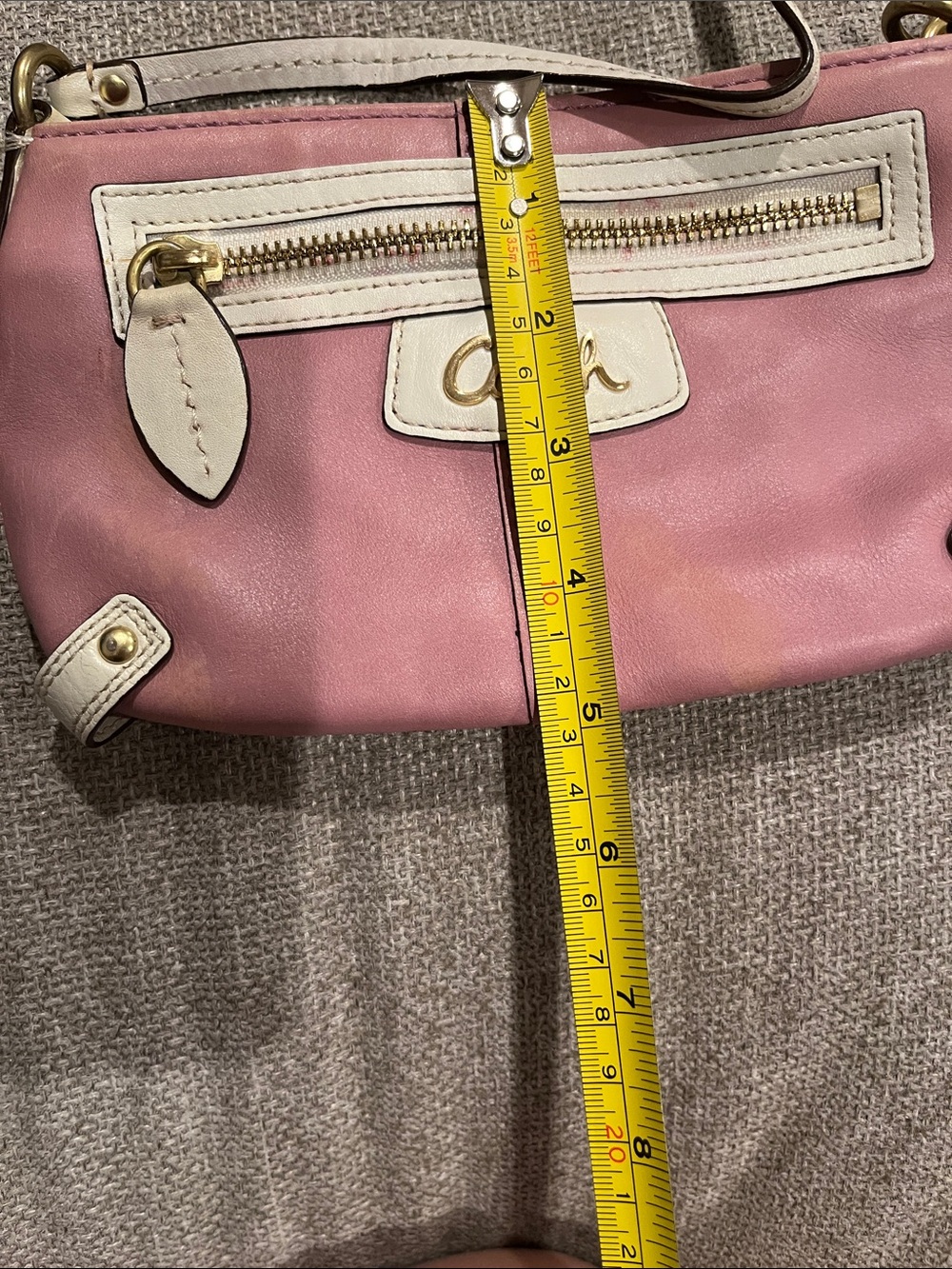 Coach leather purse  *please read description and look at pictures* - Picture 12 of 12